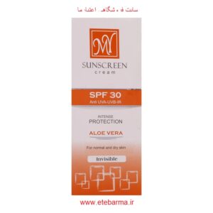 کرم ضدآفتاب بدون رنگ مای مدل SPF30