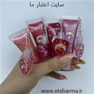 برق لب  مایع تیوپی آویزدار