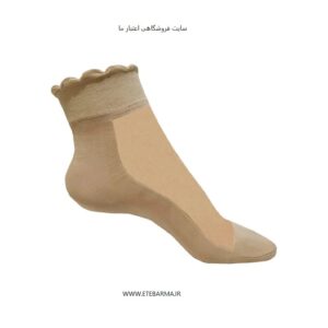 چوراب کف قایقی زنانه کرم