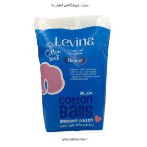پنبه آرایشی بنسر ، لوینا مدل توپک وزن 100 گرم