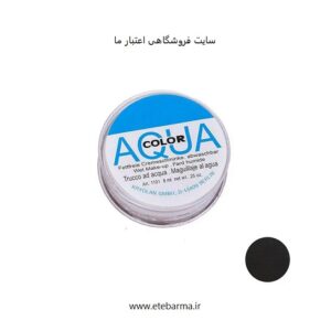 خط چشم آکوا رنگ مشکی حجم ۸ میلی لیتر AQUA KRYOLAN