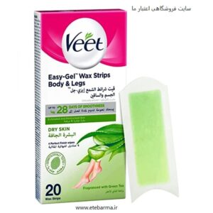 نوار موبر بدن ویت مدل آلوئه ورا و چای سبز بسته 20 عددی