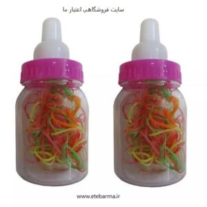 کش چهل گیس رنگی پستونکی دخترانه