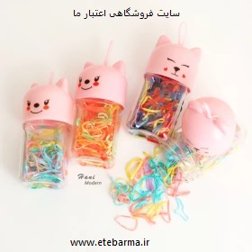 کش چهل گیس گربه ای رنگی رنگی