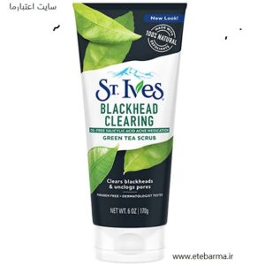 اسکراب لایه بردار تیوپی عصاره چای سبز