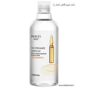 تونر پاک کننده آرایش ایمجز مدل NICOTINAMIDE AMPOULE حجم 300میلی لیتر